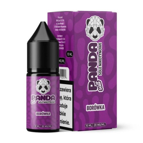 Liquid Panda Salt 10ml - Borówka 20mg
