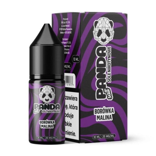 Liquid Panda Salt 10ml - Borówka Malina 20mg