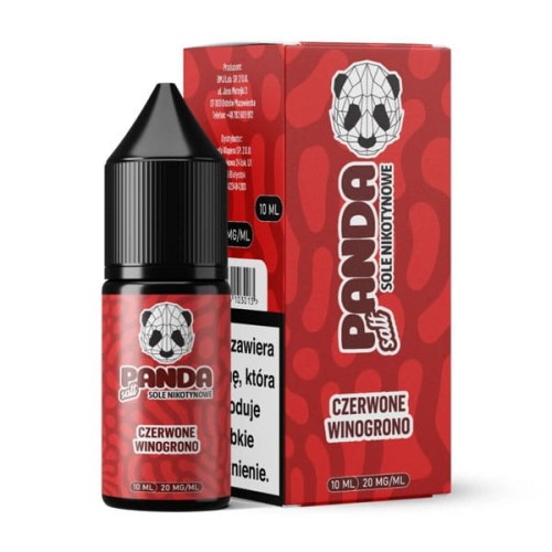 Liquid Panda Salt 10ml - Czerwone Winogrono 20mg