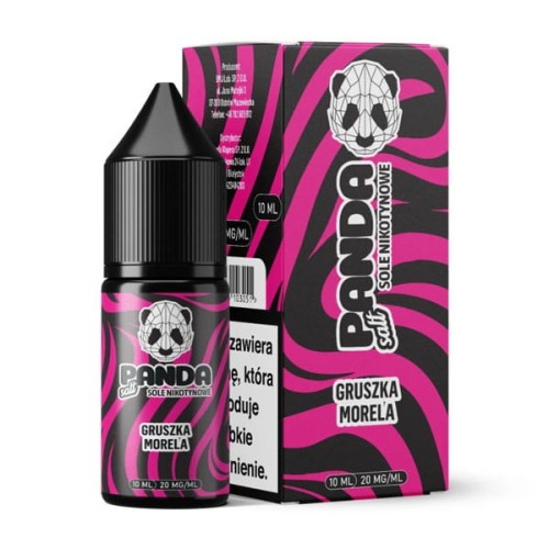 Liquid Panda Salt 10ml - Gruszka Morela 20mg