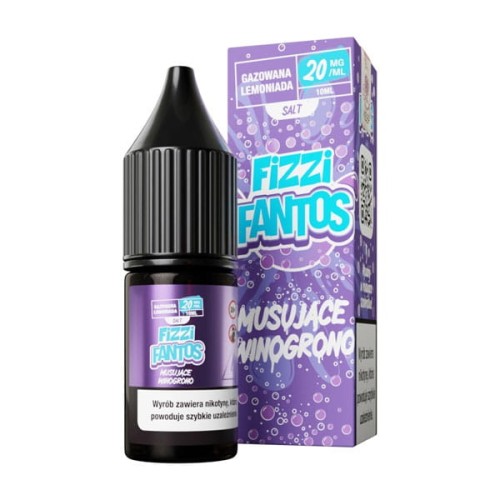 Liquid Fizzi Fantos Salt 10ml - Musujące Winogrono 20mg