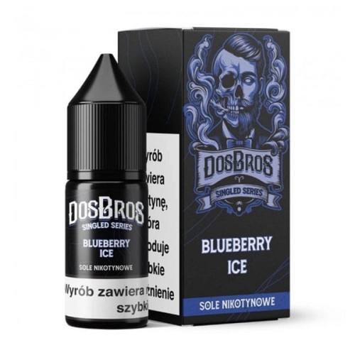 Liquid DosBros Salt 10ml - Blueberry Ice 20mg