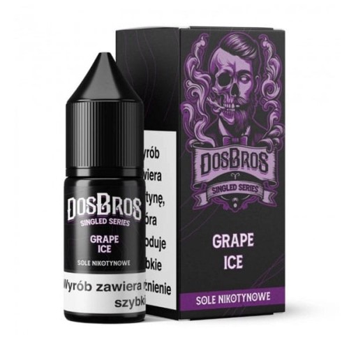 Liquid DosBros Salt 10ml - Grape Ice 20mg
