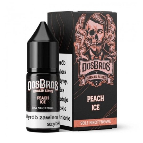 Liquid DosBros Salt 10ml - Peach Ice 20mg