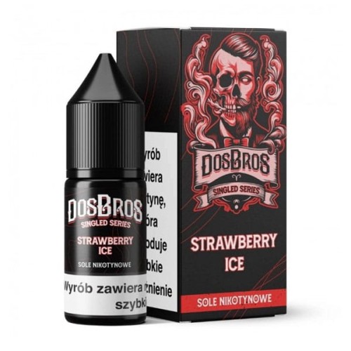 Liquid DosBros Salt 10ml - Strawberry Ice 20mg