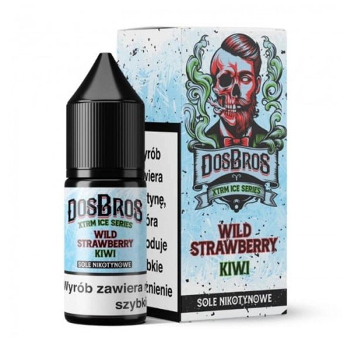 Liquid DosBros Salt 10ml - Wild Strawberry Kiwi 20mg