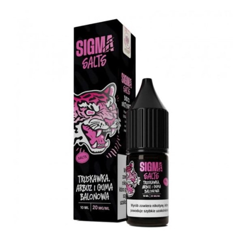 Liquid SIGMA Salts 10ml - Truskawka Arbuz i Guma Balonowa 20mg