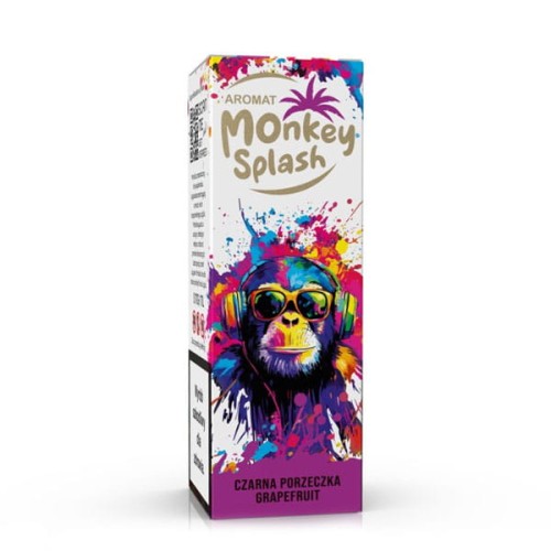 LongFill Aromat Monkey Splash 8/10ml - Czarna Porzeczka Grapefruit