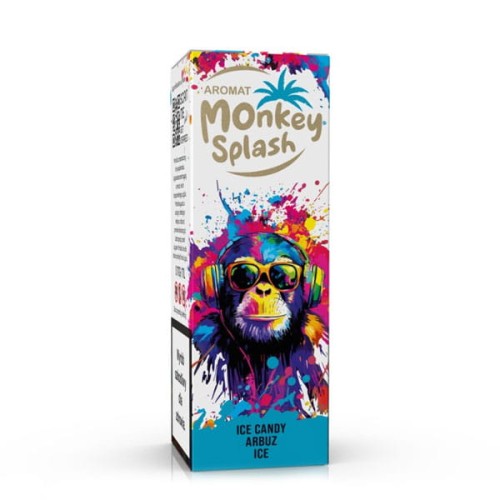 LongFill Aromat Monkey Splash 8/10ml - Ice Candy Arbuz Ice