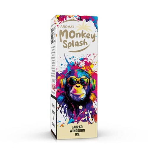 LongFill Aromat Monkey Splash 8/10ml - Jabłko Winogron Ice