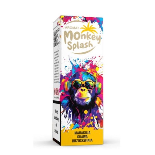 LongFill Aromat Monkey Splash 8/10ml - Marakuja Guawa Brzoskwinia