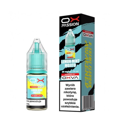 Liquid Oxva Ox Passion Salt 10ml - Lemon Mint Mojito