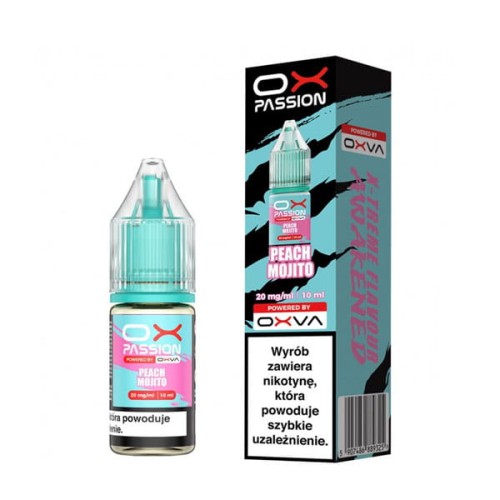 Liquid Oxva Ox Passion Salt 10ml - Peach Mojito