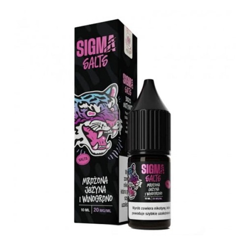 Liquid SIGMA Salts 10ml - Mrożona Jeżyna i Winogrono 20mg