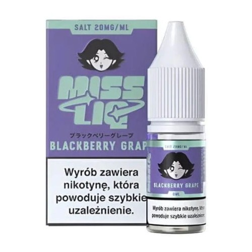 Liquid Miss Liq Salt 8ml - Blackberry Grape 20mg