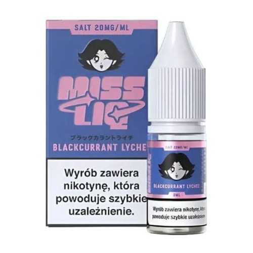 Liquid Miss Liq Salt 8ml - Blackcurrant Lychee 20mg