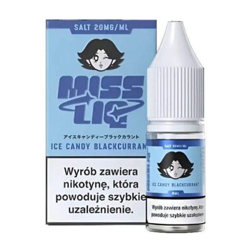 Liquid Miss Liq Salt 8ml - Ice Candy Blackcurrant 20mg