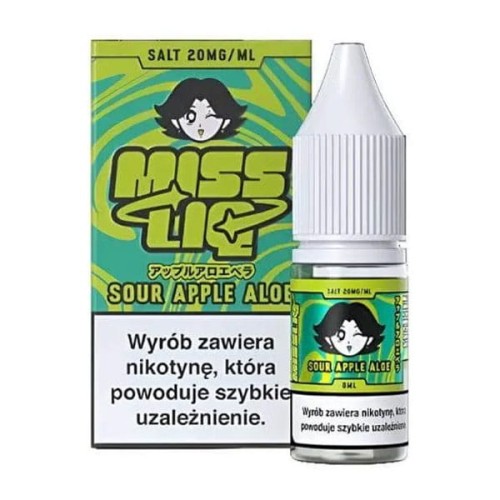 Liquid Miss Liq Salt 8ml - Sour Apple Aloe 20mg