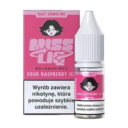 Liquid Miss Liq Salt 8ml - Sour Raspberry Ice 20mg