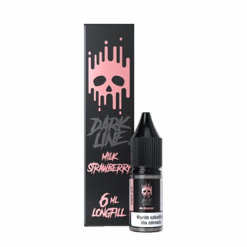 LongFill Aromat Dark Line 6/10ml - Milk Strawberry