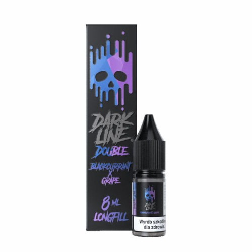 LongFill Aromat Dark Line Double 8/10ml - Blackcurrant Grape