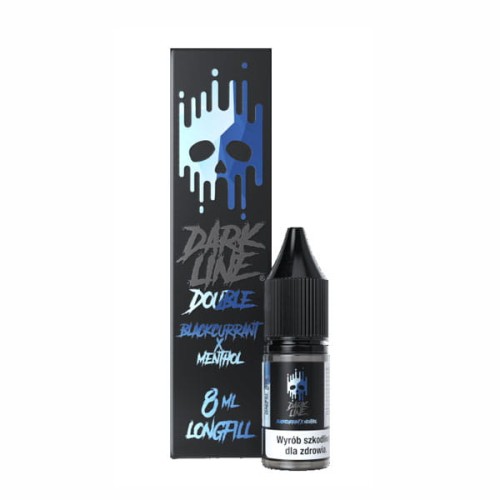 LongFill Aromat Dark Line Double 8/10ml - Blackcurrant Menthol