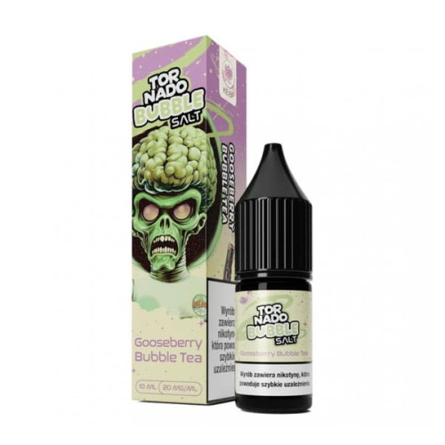 Liquid Tornado Salt 10ml - Gooseberry Bubble Tea 20mg
