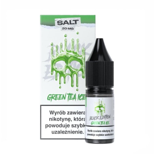 Liquid Dark Line Black Edition Salt 10ml - Green Tea Ice 20mg