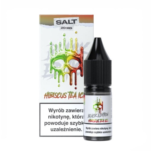 Liquid Dark Line Black Edition Salt 10ml - Hibiscus Tea Ice 20mg