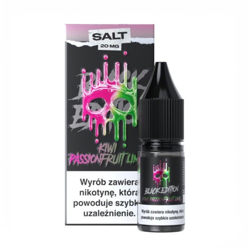 Liquid Dark Line Black Edition Salt 10ml - Kiwi Passionfruit Lime 20mg