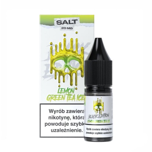 Liquid Dark Line Black Edition Salt 10ml - Lemon Green Tea Ice 20mg