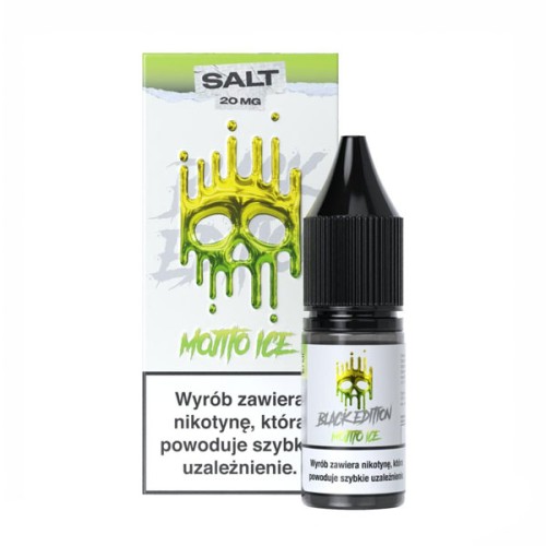 Liquid Dark Line Black Edition Salt 10ml - Mojito Ice 20mg