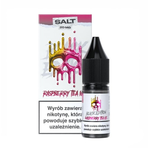 Liquid Dark Line Black Edition Salt 10ml - Raspberry Tea Ice 20mg
