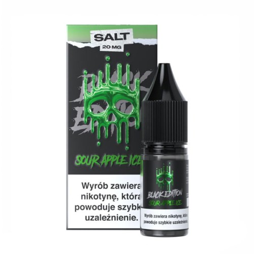 Liquid Dark Line Black Edition Salt 10ml - Sour Apple Ice 20mg
