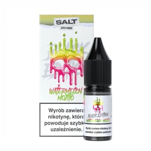 Liquid Dark Line Black Edition Salt 10ml - Watermelon Mojito 20mg