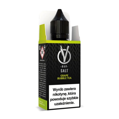 Liquid VBar Salt 10ml - Grape Bubble Tea 20mg