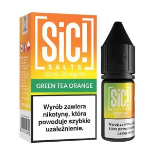 Liquid SIC! Salts 10ml - Green Tea Orange 20mg