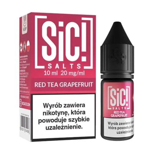 Liquid SIC! Salts 10ml - Red Tea Grapefruit 20mg