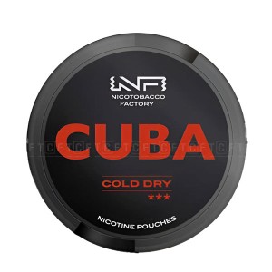 Woreczki Nikotynowe Cuba Black - Cold Dry 20mg
