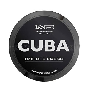 Woreczki Nikotynowe Cuba Black - Double Fresh 20mg