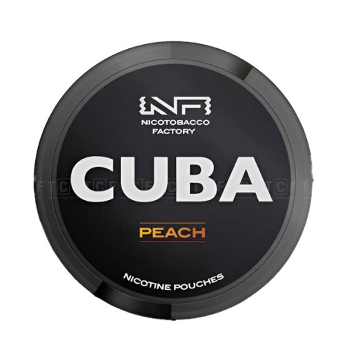 Woreczki Nikotynowe Cuba Black - Peach 20mg