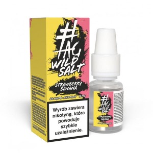 Liquid #Tag Salt Wild 10ml - Strawberry Banana 20mg
