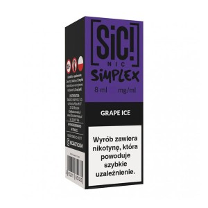 Liquid SIC! NIC 8ml - Grape Ice 18mg