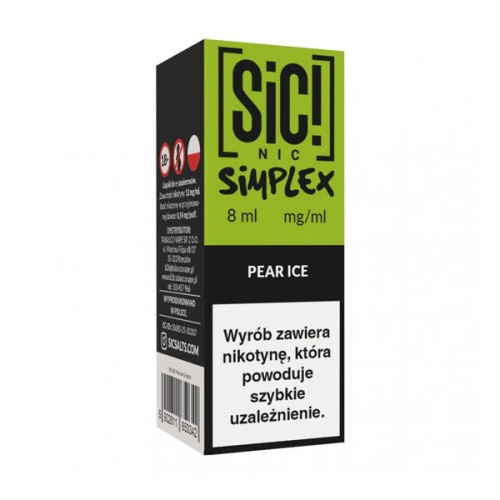 Liquid SIC! NIC 8ml - Pear Ice 18mg