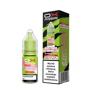 Liquid Oxva Ox Passion Salt 10ml - Juicy Peach Ice Oolong Tea 20mg