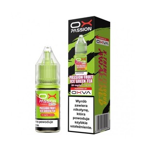 Liquid Oxva Ox Passion Salt 10ml - Passion Fruit Ice Green Tea 20mg