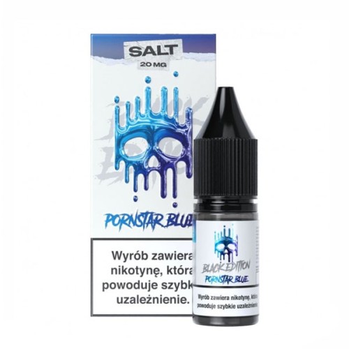 Liquid Dark Line Black Edition Salt 10ml - Pornstar Blue 20mg
