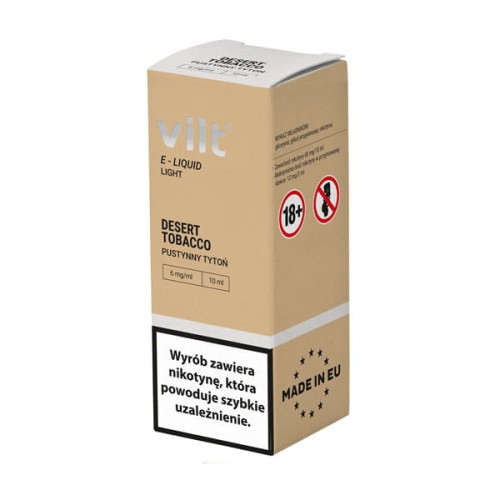 Liquid Vilt 10ml - Desert Tobacco 12mg